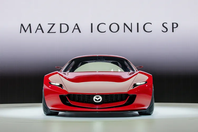 MAZDA預告Iconic SP概念跑車將空運來台展示。原廠照片