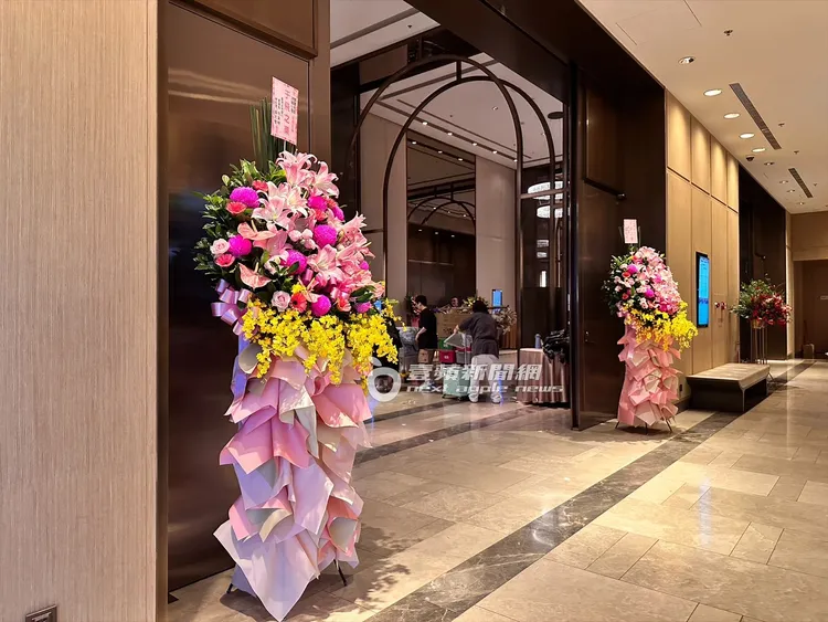 王齊麟、陳詩媛婚禮將在萬豪酒店舉辦。特勤中心攝