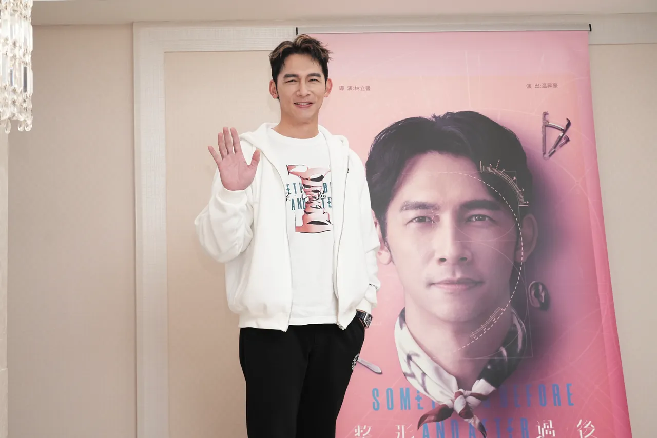 温升豪对于监制、主演的影集开红盘十分感谢。彭欣伟摄