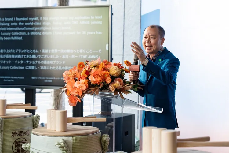 御盟集團暨然一酒店總裁邵永添。業者提供