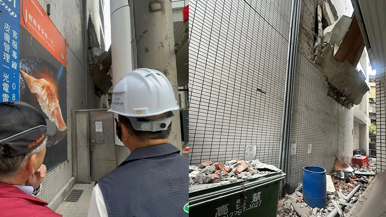 板桥定食8气爆　5名伤者出院！14人移往旅馆安置