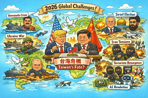 CNN預言「2026全球7大事」　川習會恐決定台海局勢