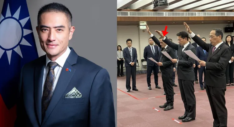 徐蔚民近日调升驻马绍尔共和国大使。翻摄中华民国(台湾)驻马绍尔群岛共和国大使馆脸书