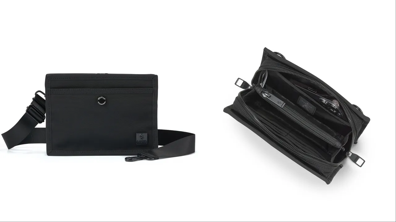 PORTER INTERNATIONAL DEAN斜背包，4350元。品牌提供