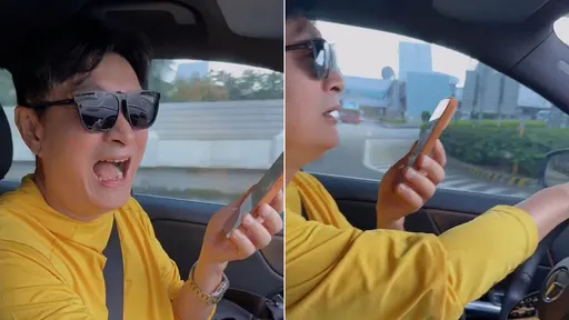 黄安自曝32年宾士车牌8888　返台开车边滑手机竟为「听自己导航」