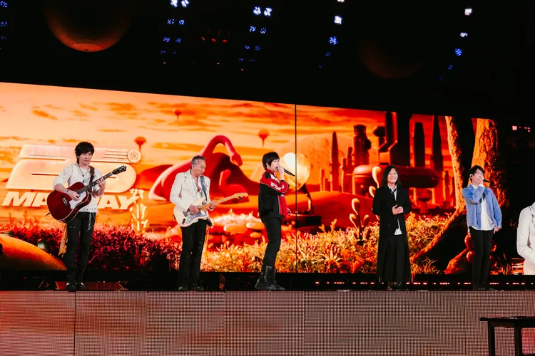 阿信湊團F4開唱後，團員吐真實心境。相信音樂提供