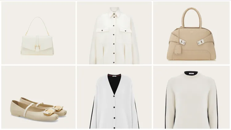 Ferragamo带来2026 Pantone色的代表推荐单品。品牌提供