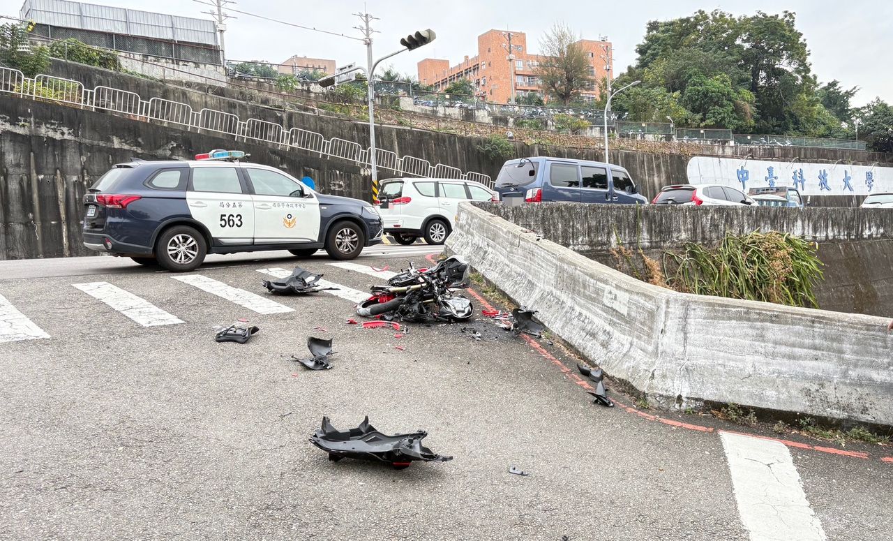 越級挑戰大型重機!勤益科大學生自撞亡 校方回應了