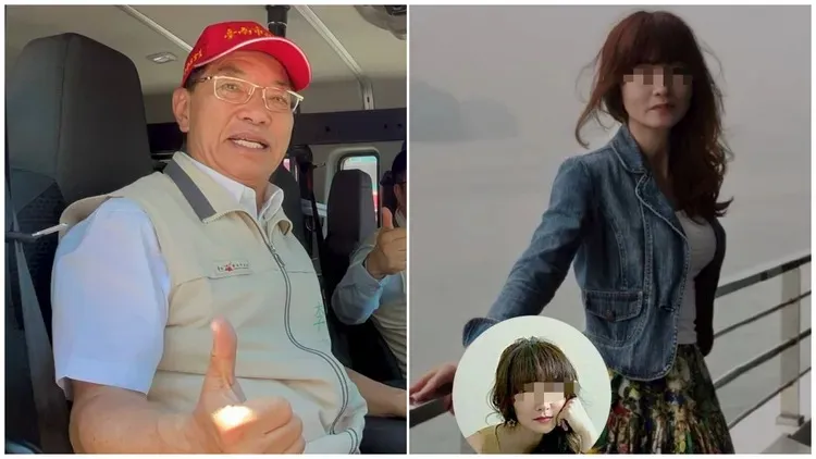 杨姓女子开设网路行销及消防设备公司，与李明峰交情匪浅。左图资照、右图民众提供