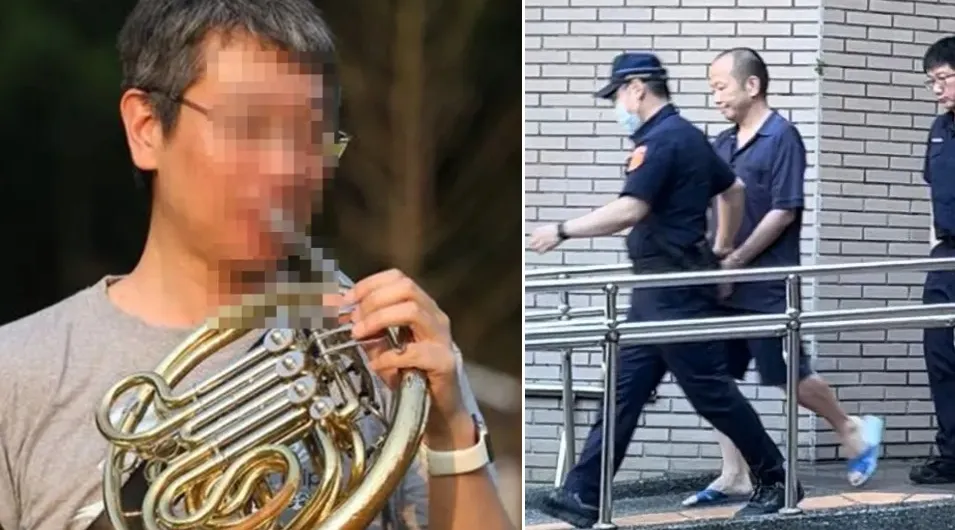 云云董座（右）曾志新持主厨刀猛刺梁姓技术长（左）致死，依杀人罪起诉。资料照片