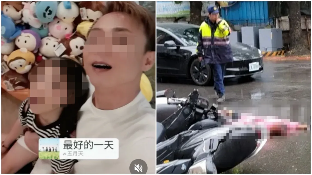 谢男在热闹的土城市区杀害妻子与小姨子，又被起底疯狂找辣妹约砲。资料照片