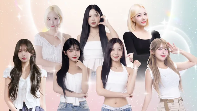 啦啦隊女神徐賢淑、李素敏、朴星垠（上面3位左至右）與金佳垠、高佳彬、睦那京、廉世彬（下面4位左至右）等將輪番出席粉絲限定午後約會活動。協奏曲文創提供