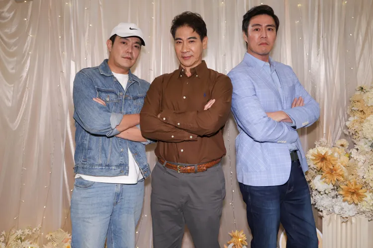 余政鴻、劉至翰、翁家明三位「高海生」首度合體。民視提供