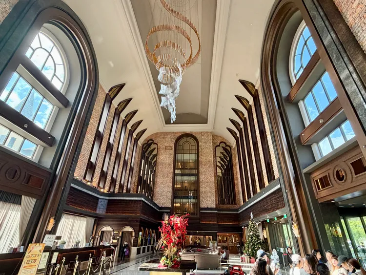 瑞穗天合國際觀光酒店大廳。莊偉祺攝