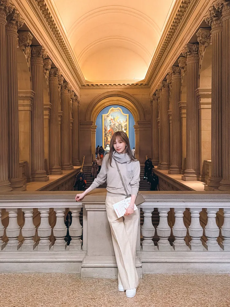 王心凌趁開唱空檔在紐約city tour。天晴娛樂提供