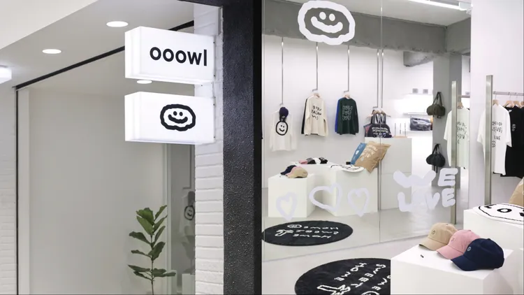 ooowl海外首店進駐台北東區。品牌提供
