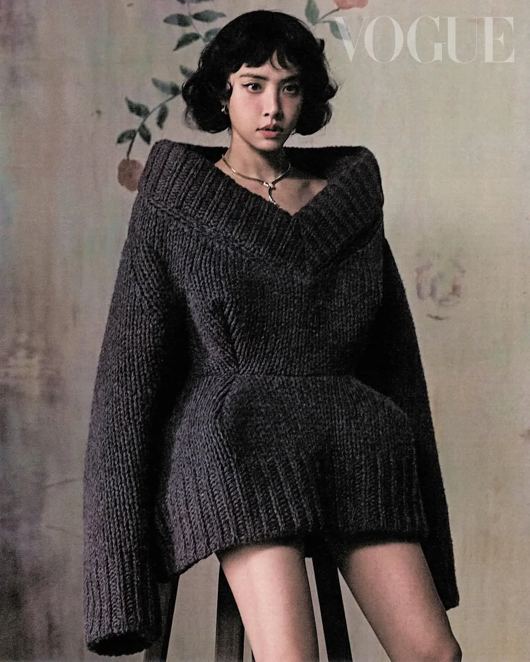 蔡依林拍摄《VOGUE》中文版12月号封面。翻摄蔡依林IG