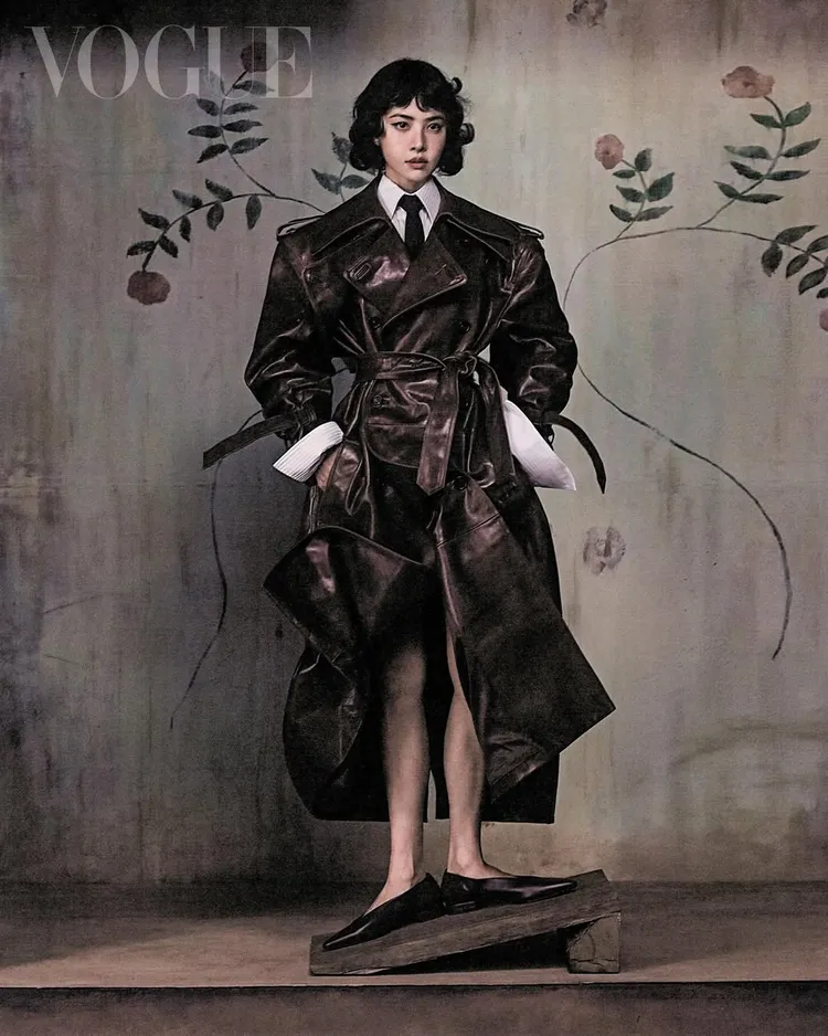 蔡依林拍攝《VOGUE》中文版12月號封面。翻攝蔡依林IG