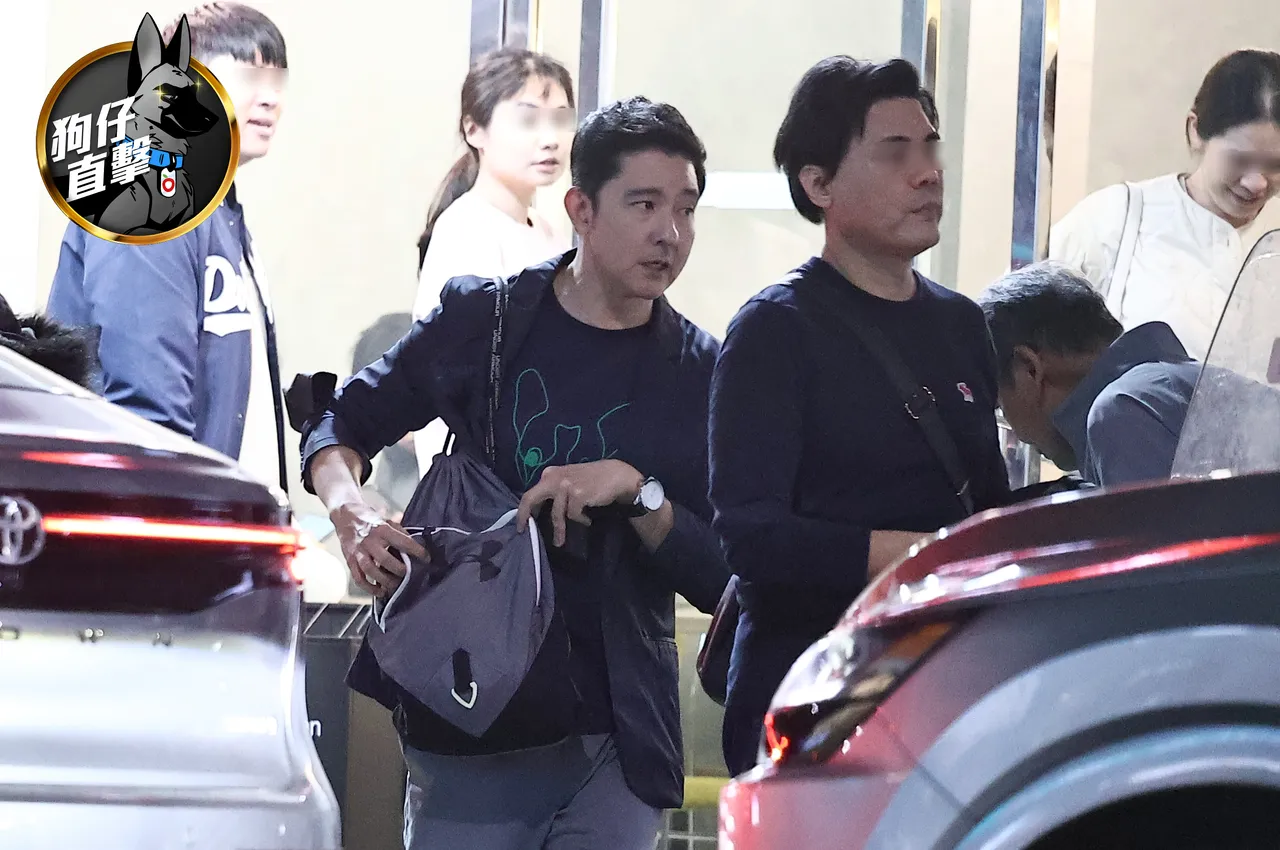 狗仔直击｜立威廉抗癌初愈健走500公尺精神好！嗑云南菜吃不完带著走