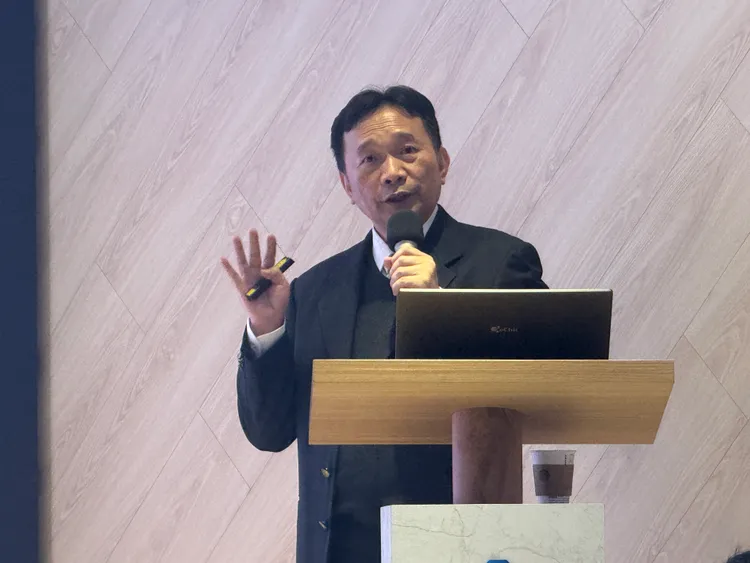 亞翔工程總經理蔣曉麟。呂承哲攝