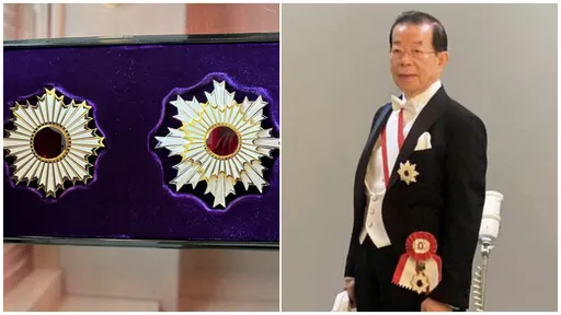 获天皇亲授旭日大绶章　谢长廷可望掌台日关系协会