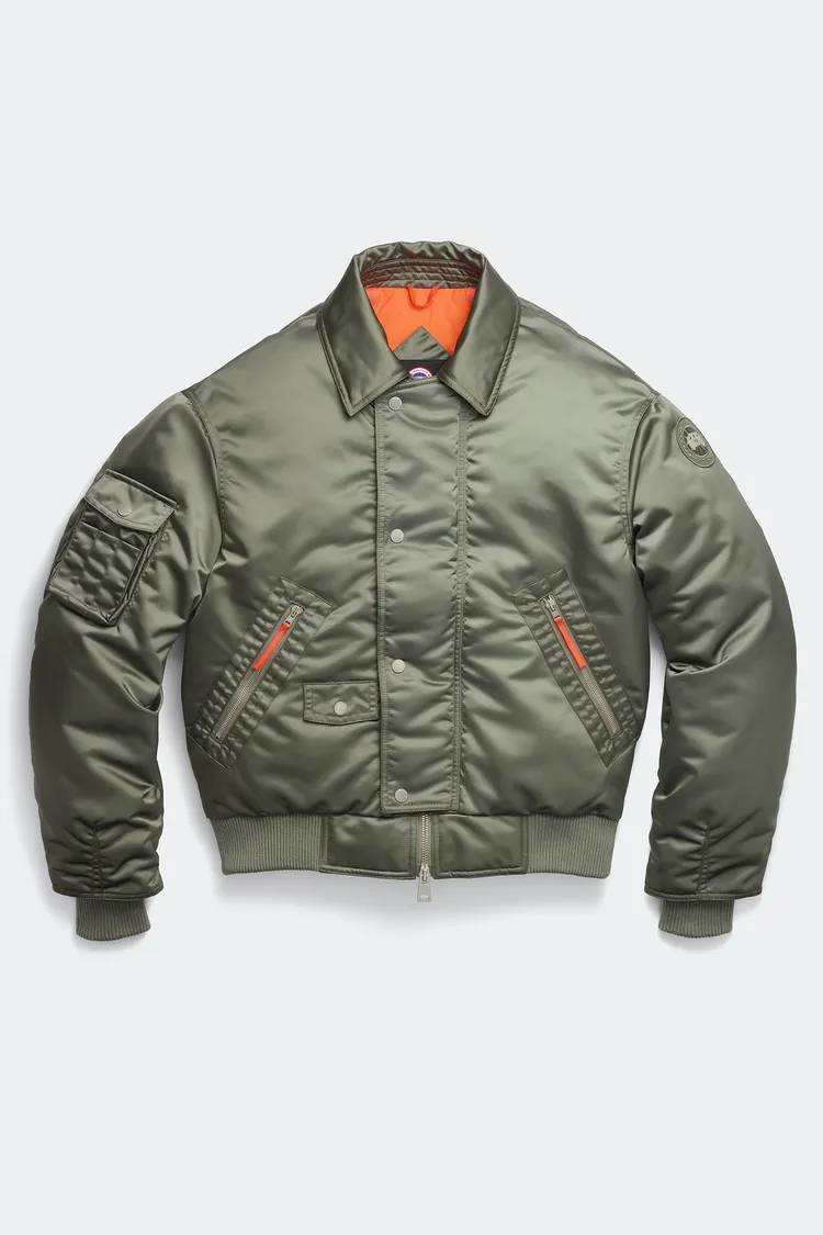 Canada Goose Seguin飛行員夾克，4萬5000元。品牌提供