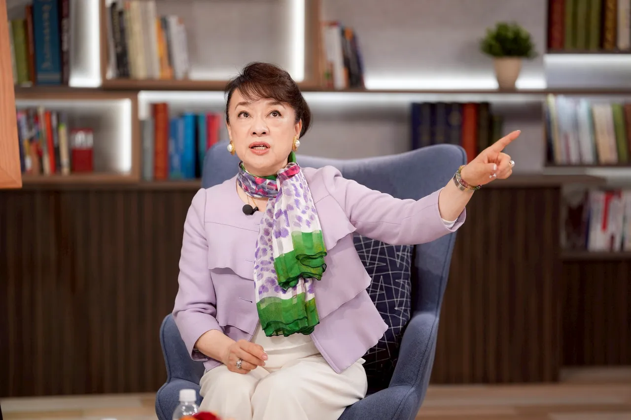 翁倩玉谈及和日籍画廊经纪人铃木洋树的离婚主因。三立提供