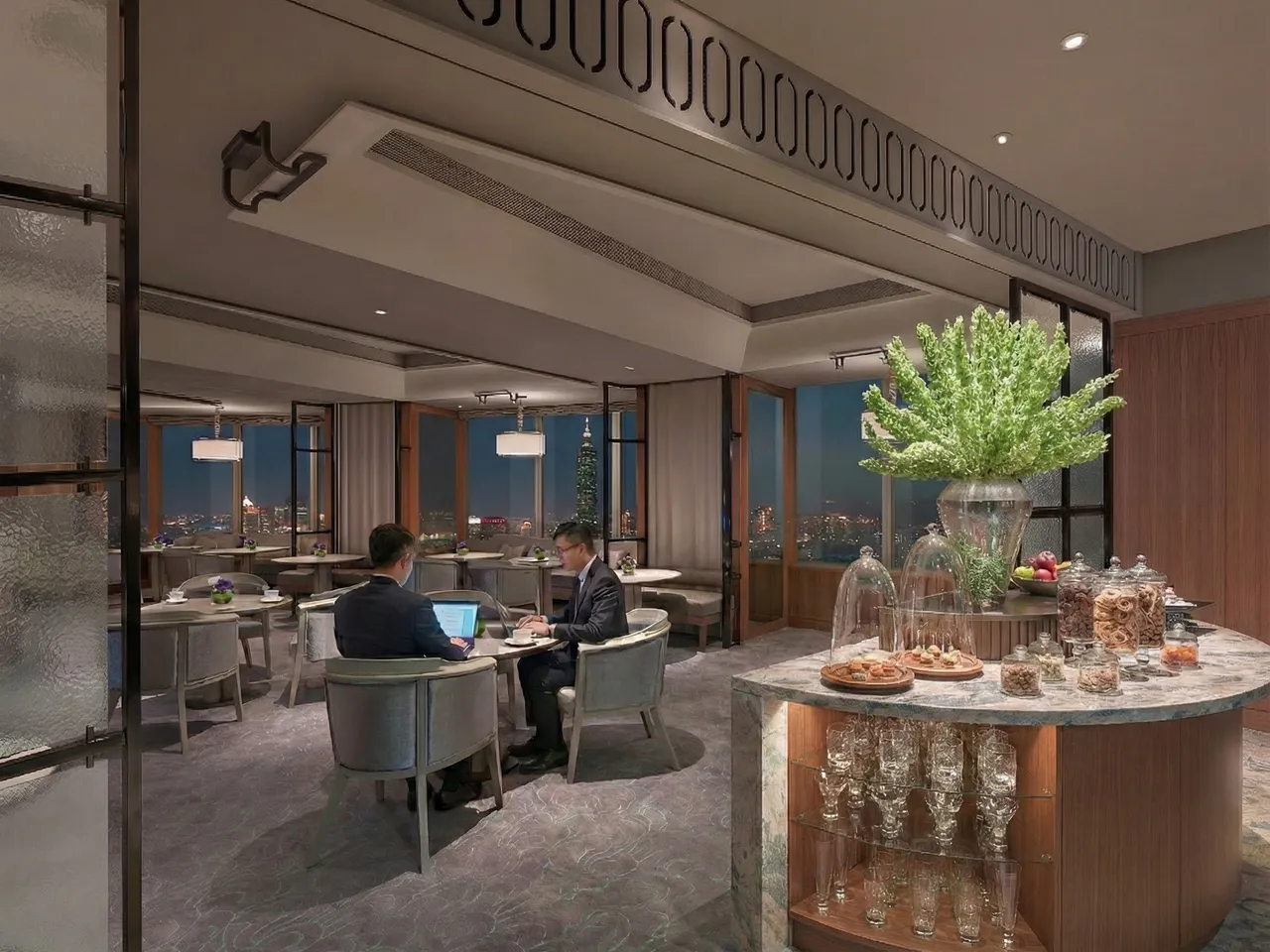 响应AI数位时代，台北远东香格里拉全面升级「Wi-Fi 3.0」服务。香格里拉会会员登入即享「双倍网速」礼遇，并具备智慧辨识功能，实现全球香格里拉酒店「一次认证、半年畅行」的无缝漫游体验。台北远东香格里拉提供