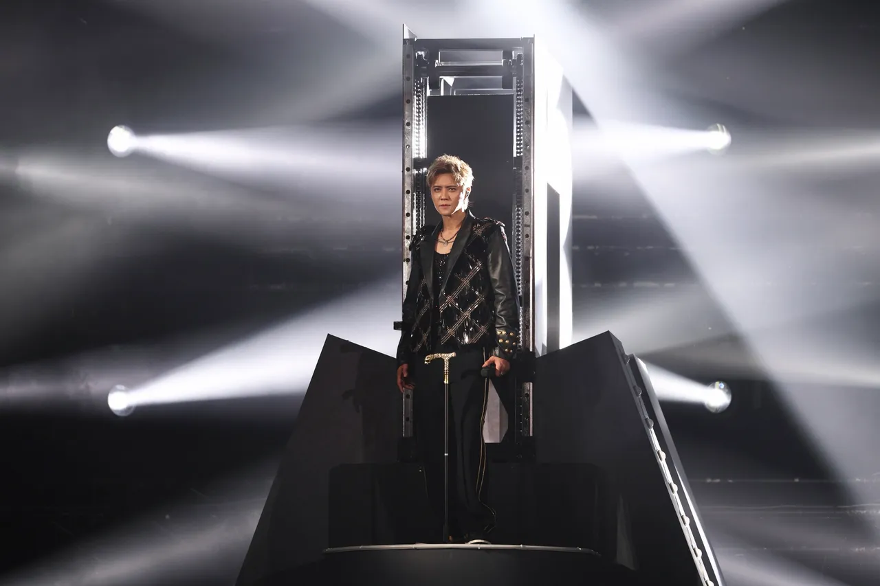 罗志祥开场登高气势十足。彭欣伟摄