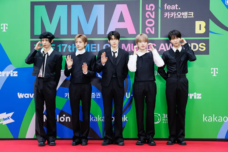 NCT WISH首度參加MMA。翻攝MMA X