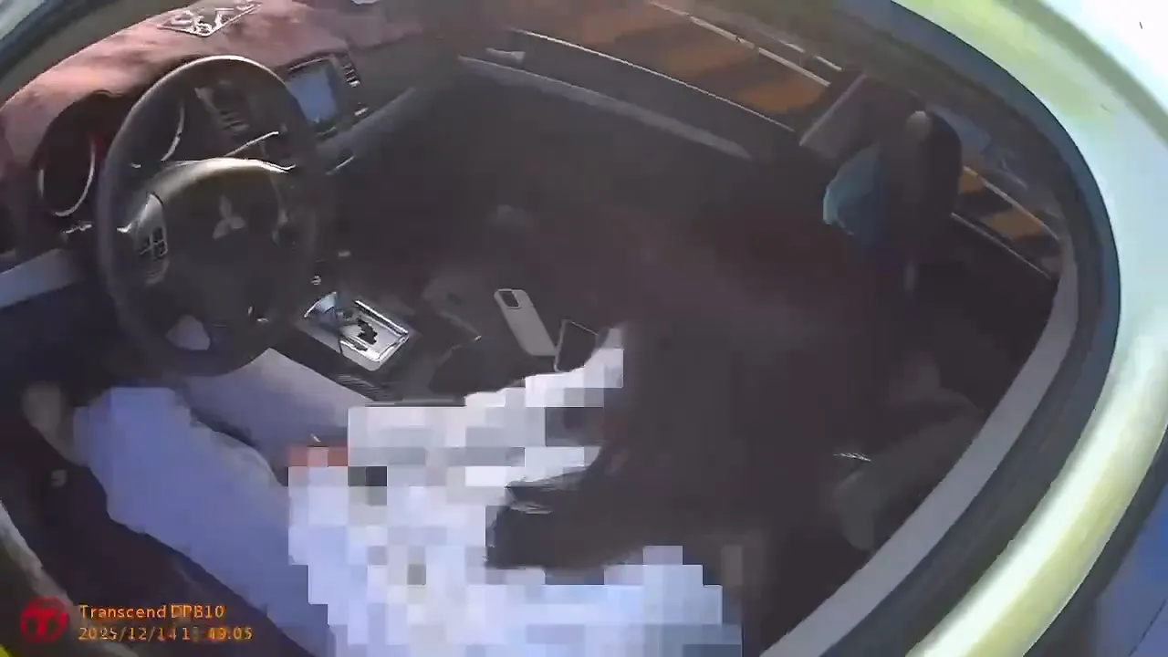 刘女身上疑有自伤的伤势。民众提供