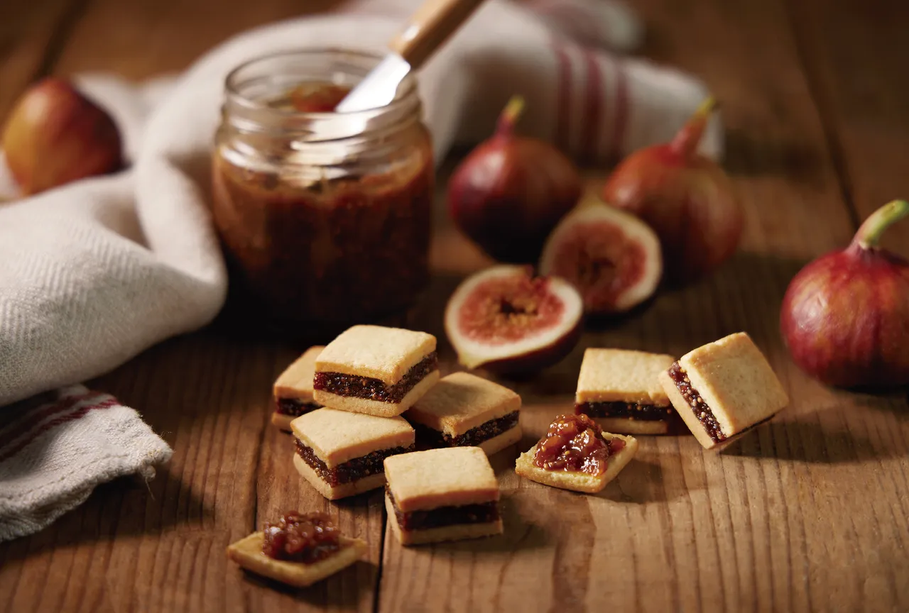 「无花果迷你酥」为Aunt Stella 诗特莉冬季礼盒限定口味。业者提供