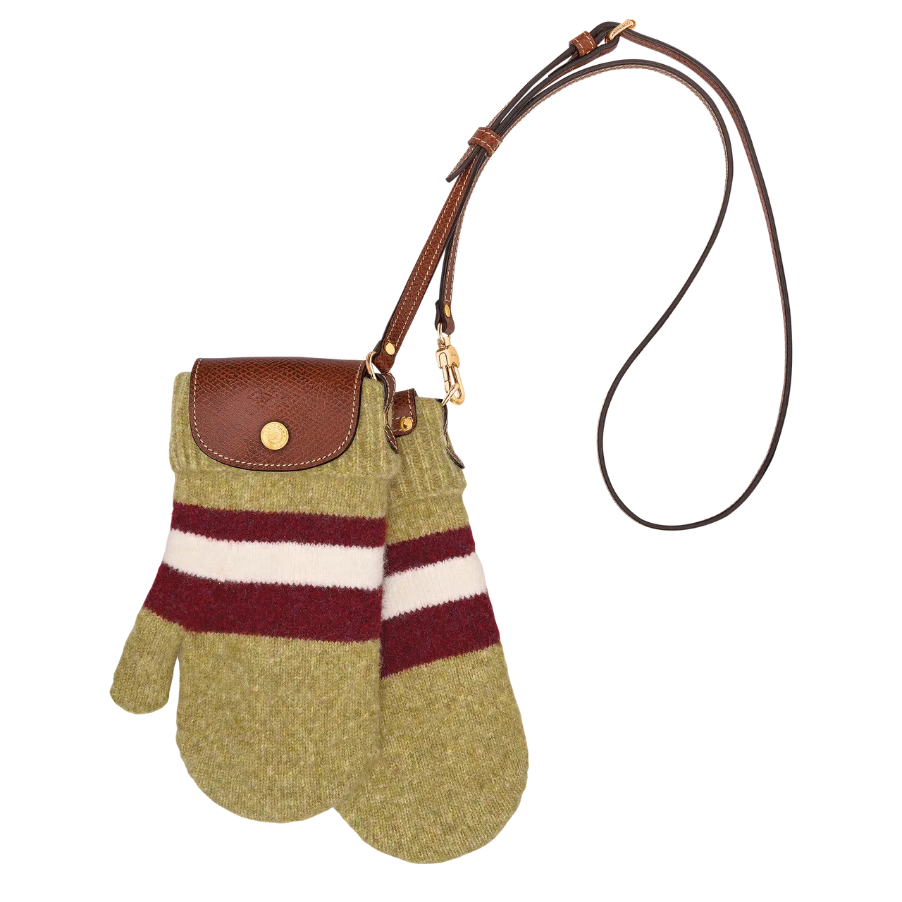 Longchamp Le Pliage Cocooning系列斜背包，1萬5800元。品牌提供