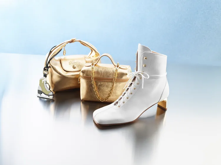 全新一季除了將浪漫滑冰氛圍化為摩登伸展台。品牌提供