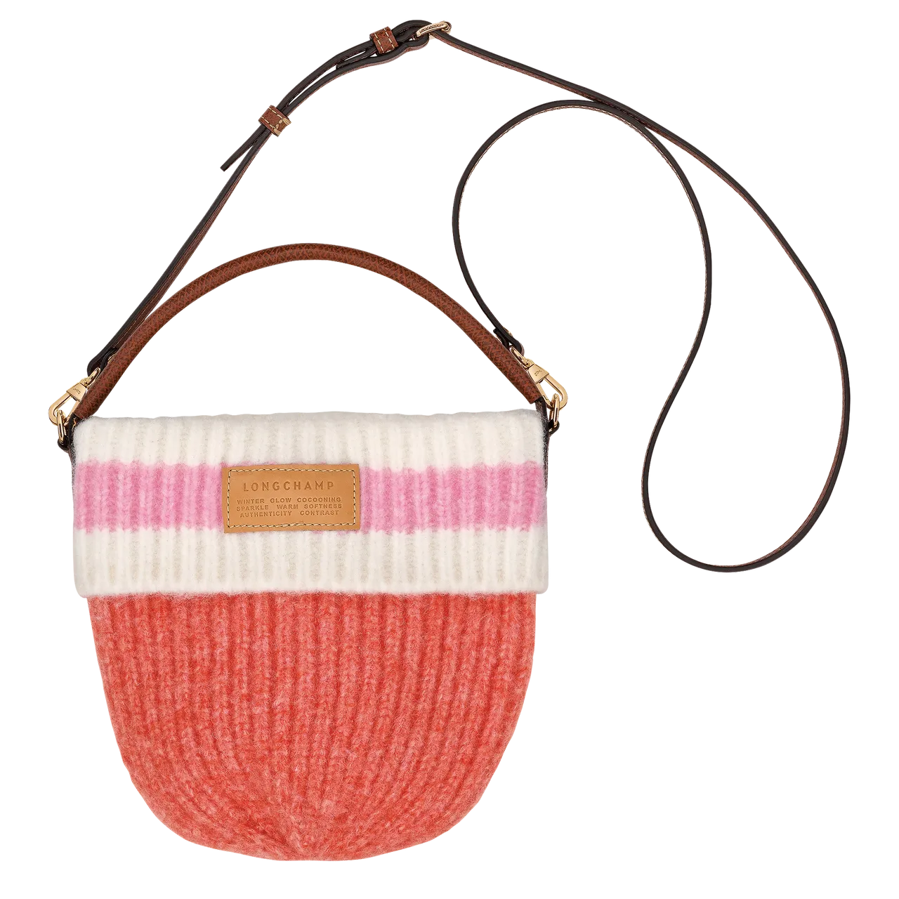 Longchamp Le Pliage Cocooning系列斜背包，1萬3100元。品牌提供