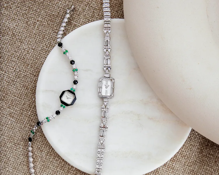 高級珠寶晚宴錶。品牌提供
