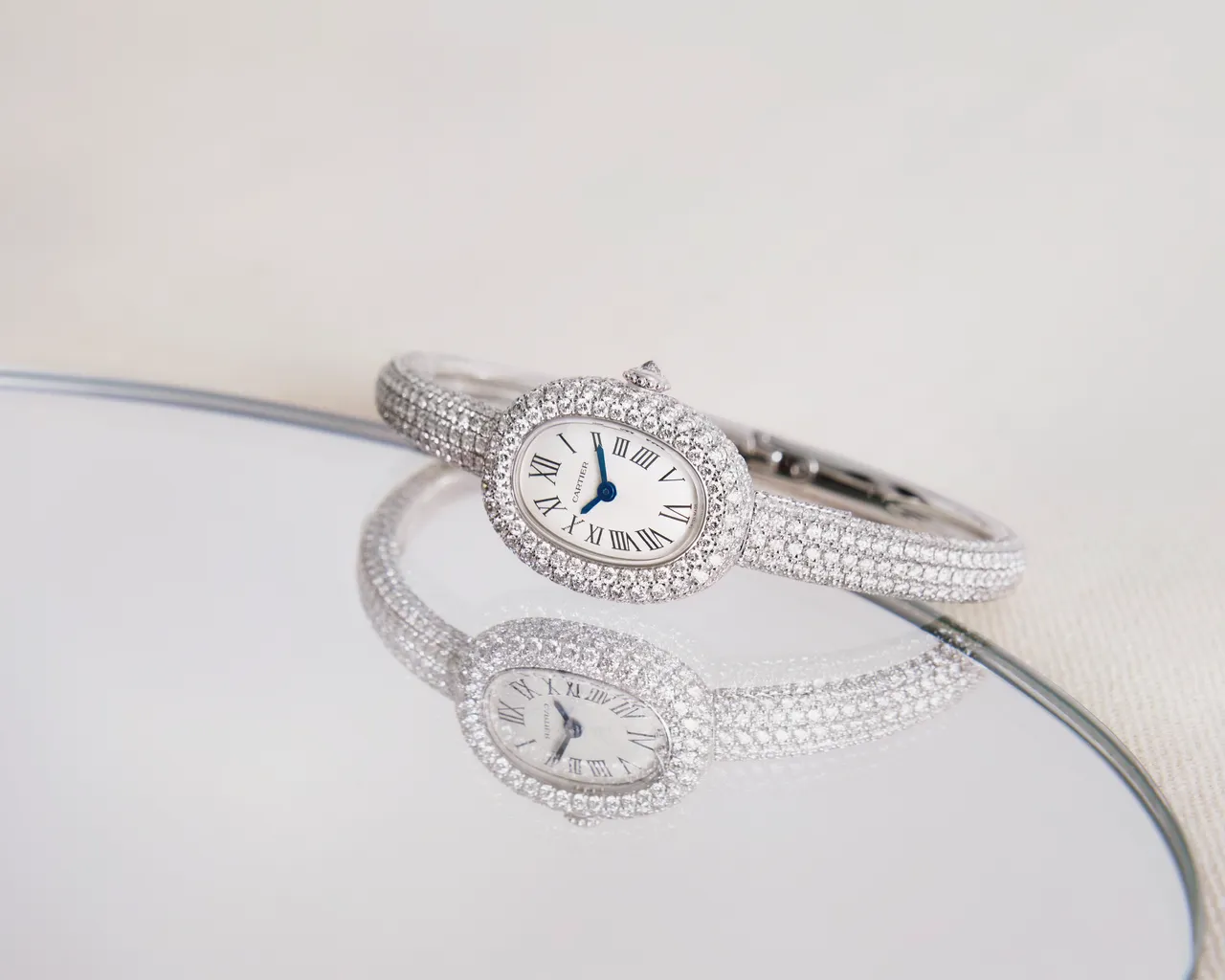 卡地亚Baignoire腕表小型款，31.4*23.1mm，石英机芯，262万元。品牌提供