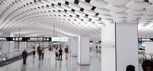 桃园机场捷运「第三航厦站」进度曝　北廊厅已逾5.8万人使用