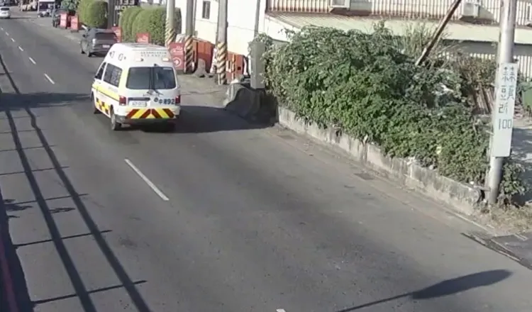 救護車到場。翻攝畫面