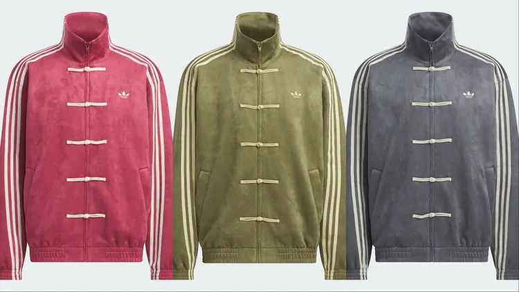 adidas Originals三葉草新中式外套，各4690元。品牌提供