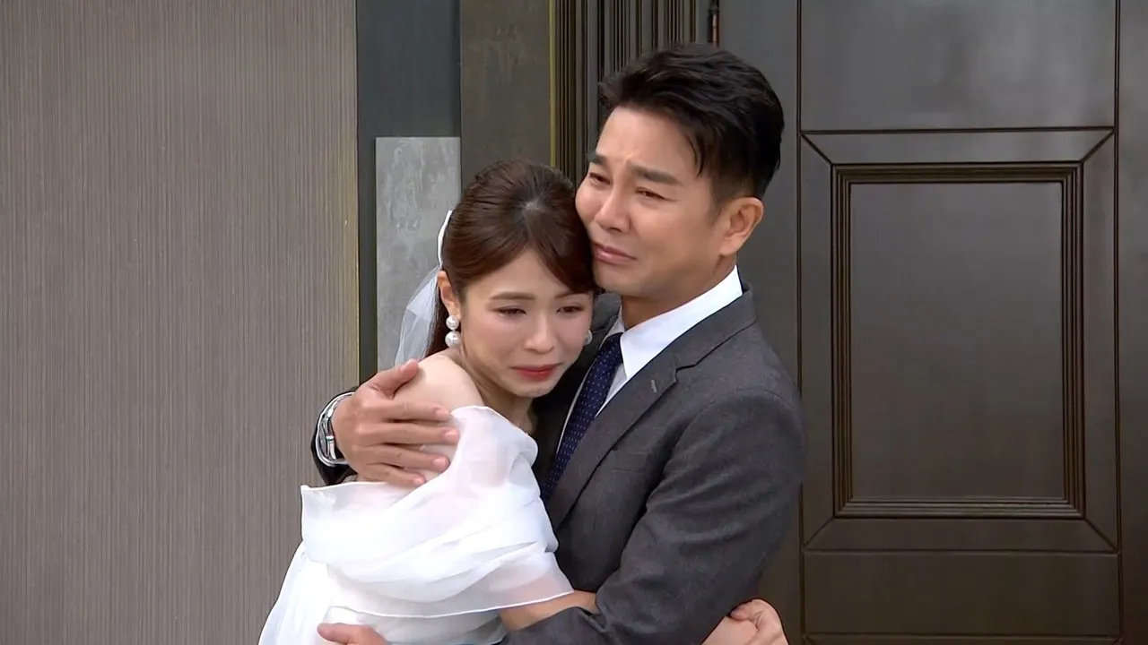 谢承均不舍女儿林萱渝为爱犯傻。三立提供