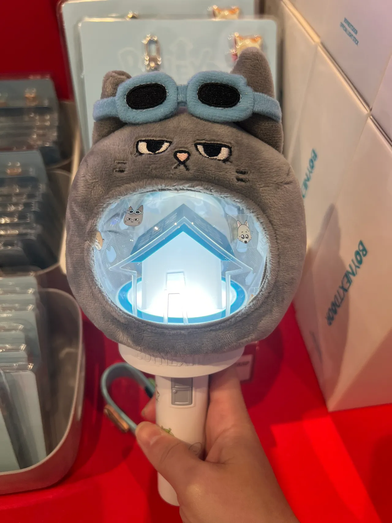 BOYNEXTDOOR手灯及手灯套也买得到。陈薇安摄