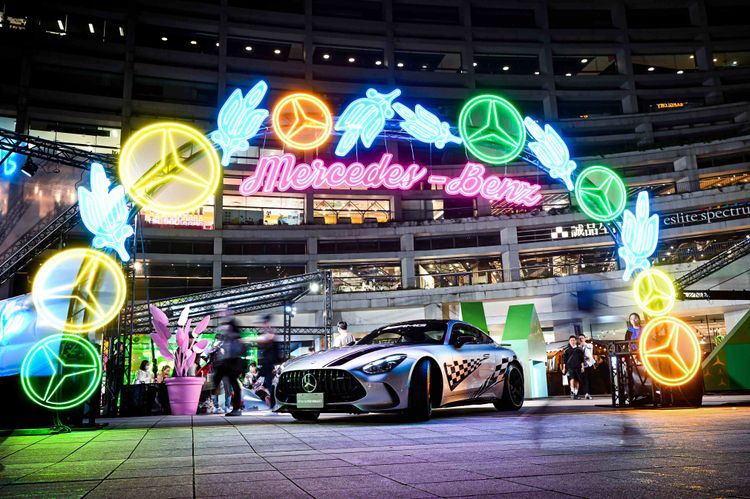 Mercedes-Benz星動樂園北中兩站吸引超過3.5萬人　高雄壓軸登場、限量聖誕熊同步亮相