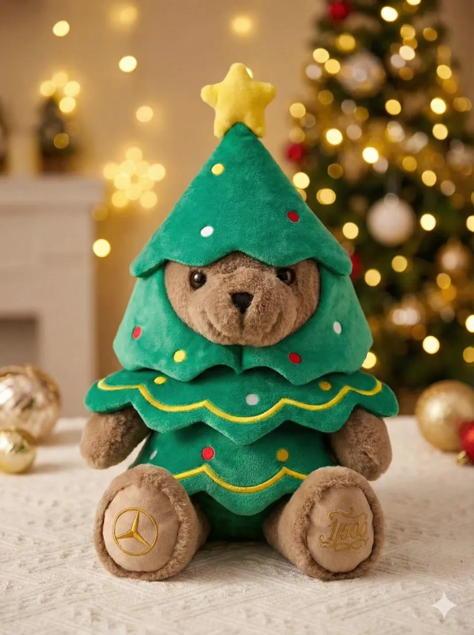 年度压轴的高雄站将首度公开 Mercedes-Benz 品牌熊「圣诞限定款」。业者提供