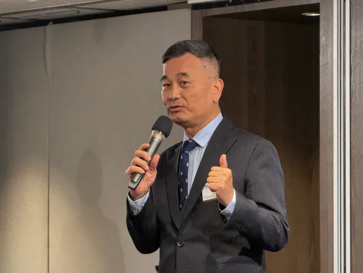 太陽光電發電系統商業同業公會副理事長許俊吉。呂承哲攝