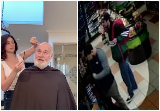 好萊塢名導夫婦慘死場面還原　逆子弒親後若無其事買飲料畫面曝