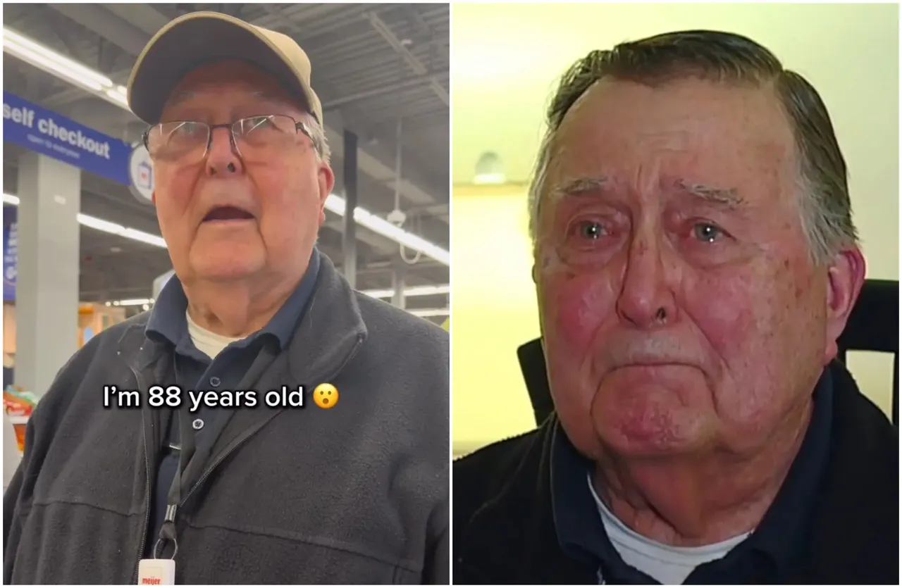 CP查理也捐！88岁退伍老兵超市收银惹心疼　涌4700万「善心海啸」助退休