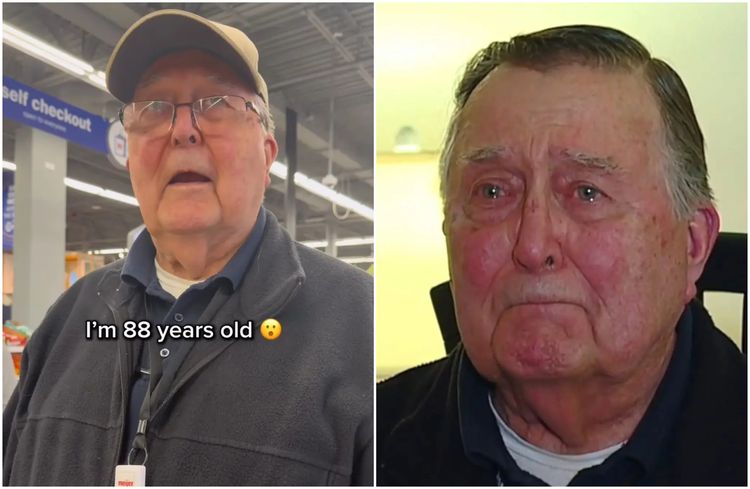 CP查理也捐！88歲退伍老兵超市收銀惹心疼　湧4700萬「善心海嘯」助退休