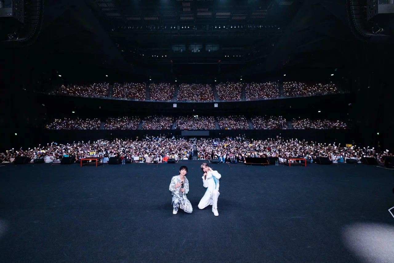 黄氏兄弟今年7月台北流行音乐中心举办专场演出，吸引4千名粉丝同欢。PressPlay提供