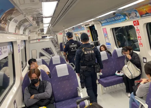 北捷擲彈砍人｜不肖人士揚言機場、機捷放炸彈　警方加強巡檢中